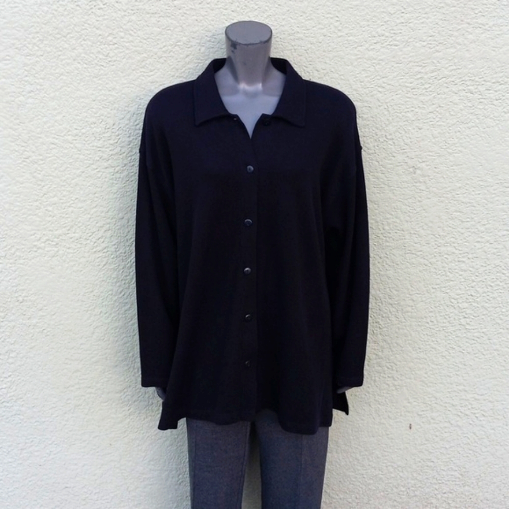 CANDA LADIES BLACK Sweater for Cold Weather Comfort